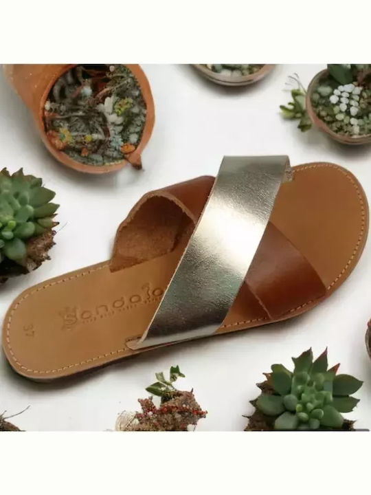 Handmade Women's Sandals Brown