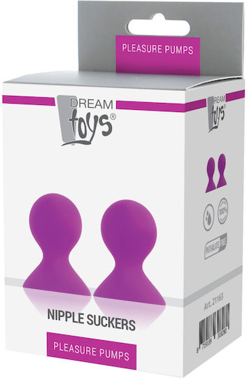 Dream Toys Sleeves of Love Nipple Suckers Pink 2pcs