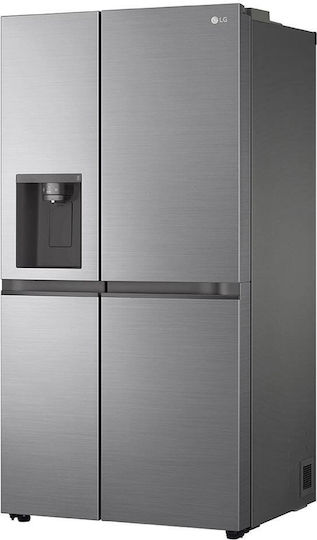 LG Ψυγείο Ντουλάπα 635lt Total NoFrost Υ179xΠ91.3xΒ73.5εκ. Inox GSLV51PZXE