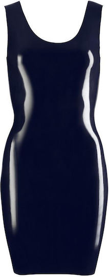 LateX Latex Mini Dress Φόρεμα Λάτεξ Black