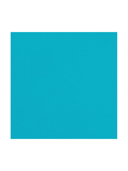 vidaXL Wasserdichtes Sonnenbank-Kissen Mit Rückenlehne Türkis 200x70cm