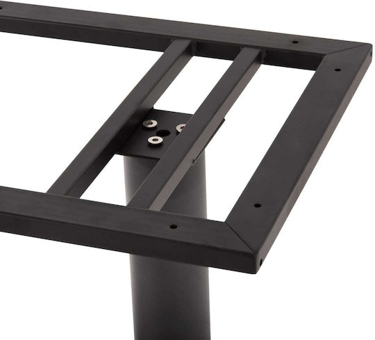 Freebox Stand De Masă Metalic Cu Reglaj Gri 70x40x72cm