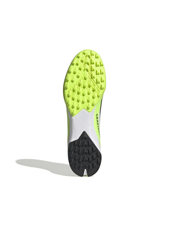 adidas X Crazyfast.3 Football Shoes with Molded Cleats White