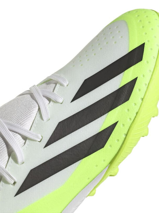 adidas X Crazyfast.3 Football Shoes with Molded Cleats White