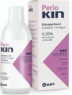 Kin Perio Gums Chlorhexidine 0.20% Στοματικό Διάλυμα κατά της Περιοδοντίτιδας 250ml