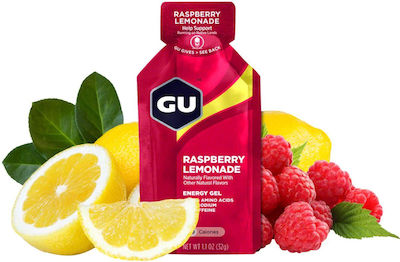 GU Energy Gel με Γεύση Raspberry Lemonade 32gr