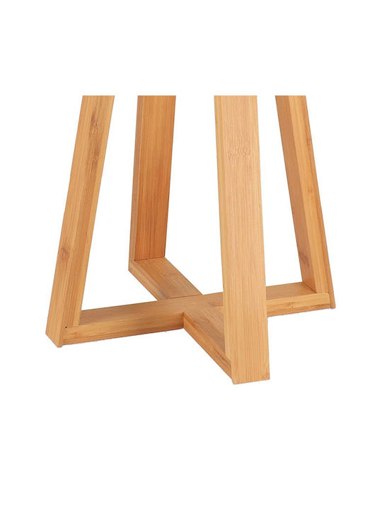 Σκαμπό Κουζίνας Ξύλινο Μαύρο 30x30x43εκ.