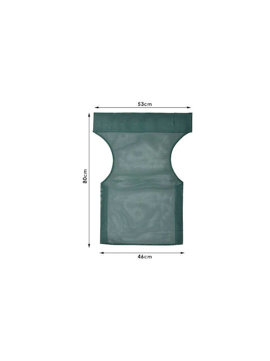 Megapap Waterproof Director Chair Cover Cypress Green 46x80cm