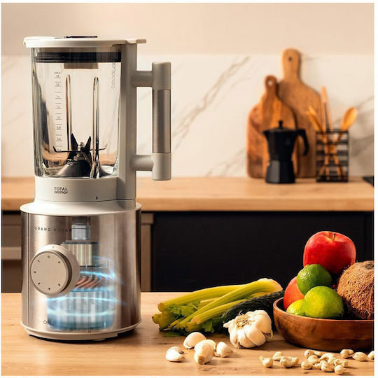 Cecotec Grand Katana 2700MAX Total Destroy Μπλέντερ με Γυάλινη Κανάτα 1.8 lt 2700W Λευκό