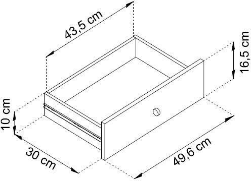 Mono Beige TV Stand Length 153.4xDepth 39xHeight 56cm