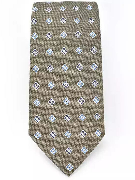 Stefano Mario Silk Men's Tie Monochrome Beige