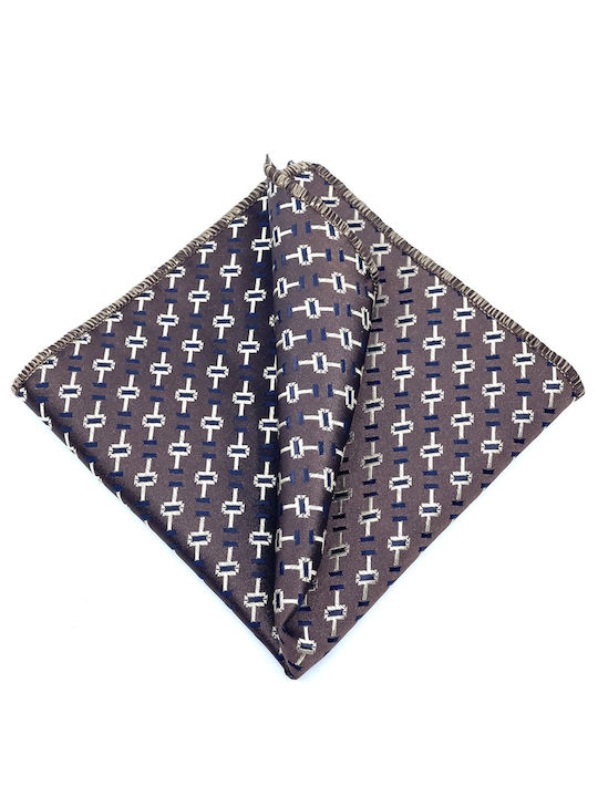 Legend Accessories Men's Tie Set Printed Brown