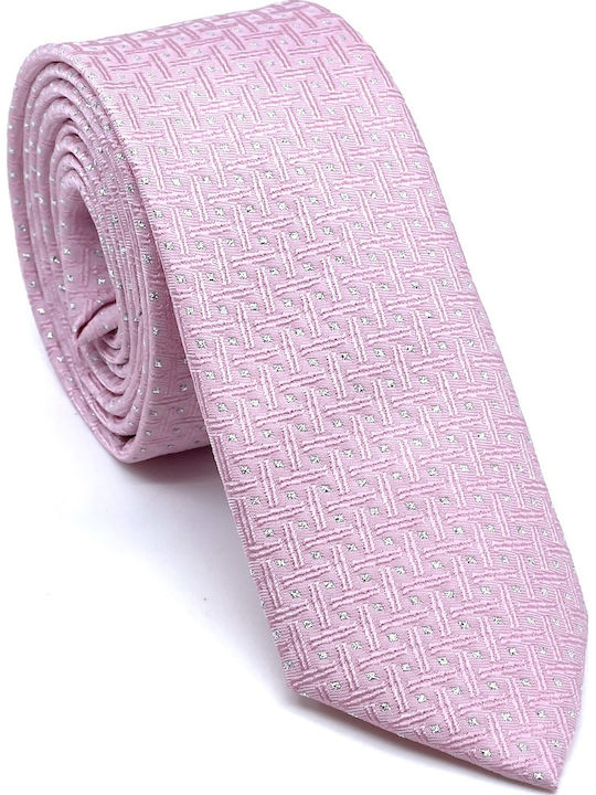 Legend Accessories Men's Tie Set Printed Pink
