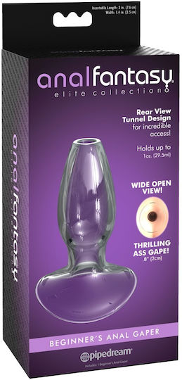 Pipedream Anal Fantasy Colection Beginners Anal Gaper Dop Anal Transparentă
