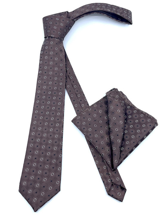 Legend Accessories Set de Cravată pentru Bărbați Tipărit în Culorea Negru