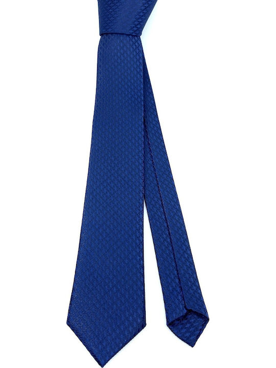 Legend Accessories Herren Krawatten Set Monochrom in Blau Farbe