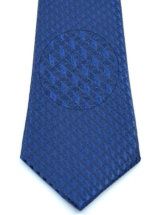 Legend Accessories Herren Krawatten Set Monochrom in Blau Farbe