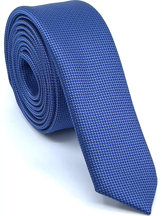 Legend Accessories Men's Tie Set Synthetic Printed in Blue Color