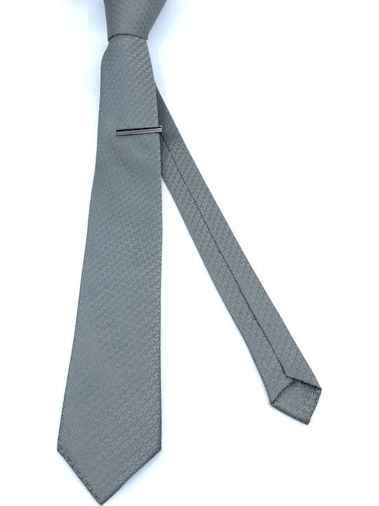 Legend Accessories Herren Krawatten Set Monochrom in Gray Farbe