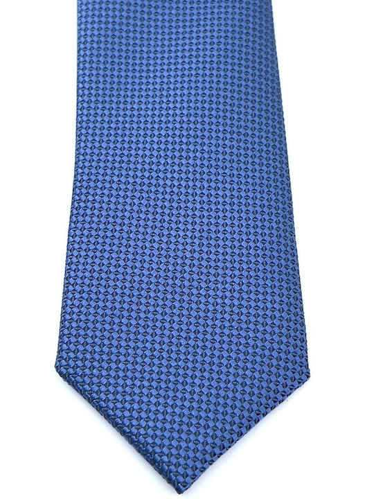Legend Accessories Herren Krawatten Set Gedruckt in Blau Farbe L-047-4.5CM-33