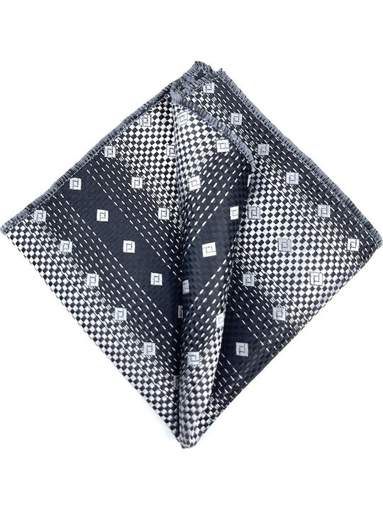 Legend Accessories Herren Krawatten Set Gedruckt in Silber Farbe