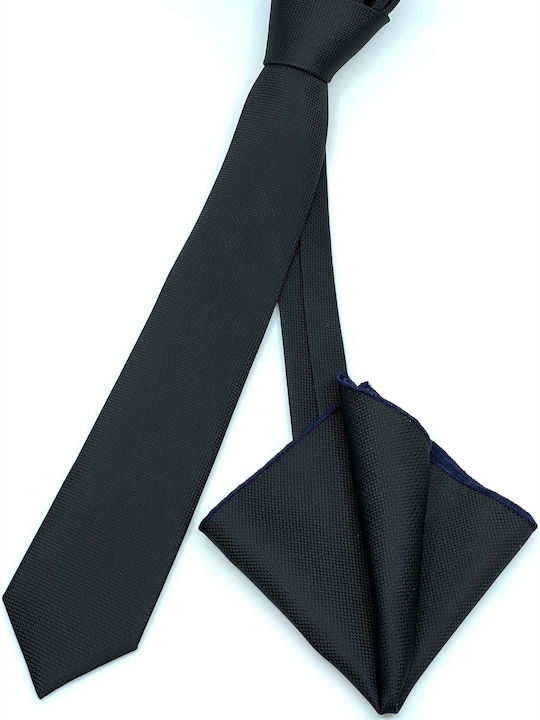 Legend Accessories Men's Tie Monochrome in Black Color
