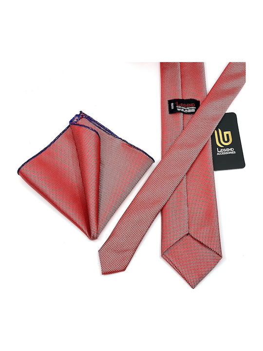 Legend Accessories Cravată pentru Bărbați Tipărit în Culorea Portocaliu