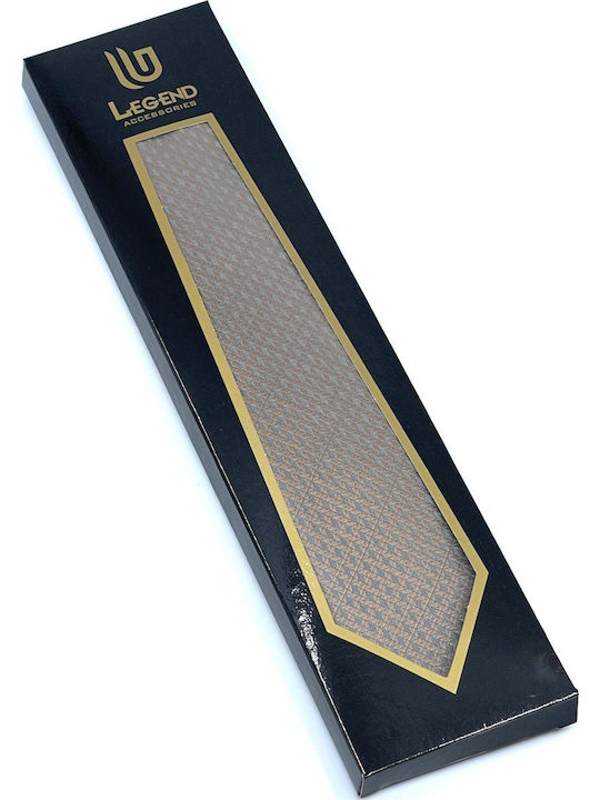 Legend Accessories Men's Tie Set Monochrome Beige