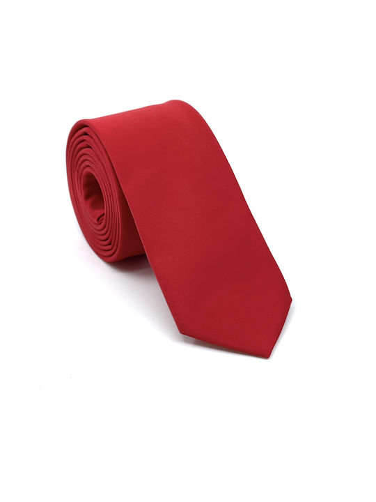 Legend Accessories Synthetic Men's Tie Set Monochrome Red