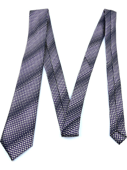 Legend Accessories Herren Krawatten Set Gedruckt in Blau Farbe