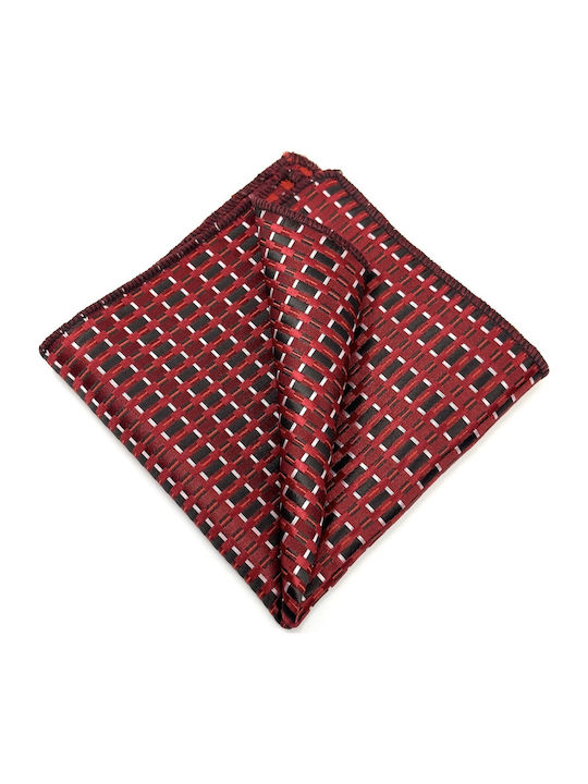 Legend Accessories Men's Tie Set Printed Burgundy