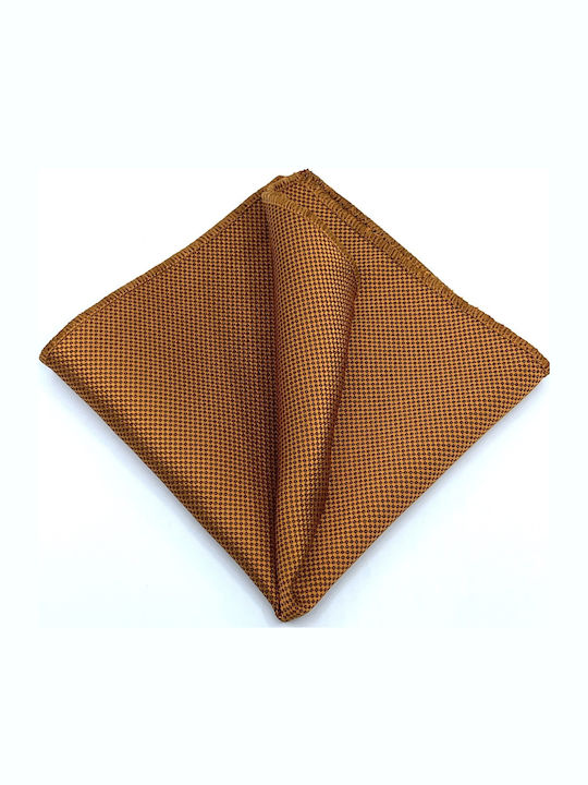 Legend Accessories Men's Tie Set Synthetic Monochrome in Orange Color L-047-4.5CM-78
