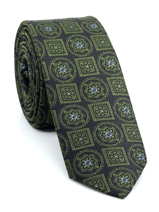 Legend Accessories Men's Tie Set Printed Green