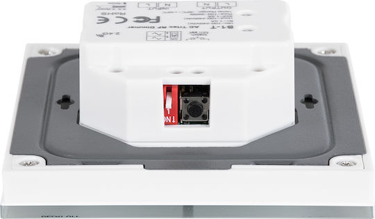 GloboStar SKYDANCE Διακόπτης Dimmer με Πλαίσιο LED Αφής 360W σε Λευκό Χρώμα