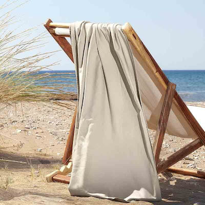 Hauz Beach Towel Beige 200x120cm.