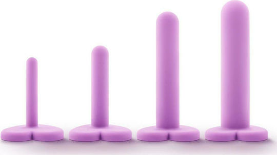 Blush Wellness Silicone Vaginal Dilator Kit Spreizer in Lila Farbe 4Stück