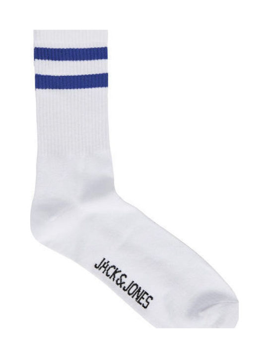 Jack & Jones Κάλτσες για Τέννις Λευκές 3 Ζεύγη