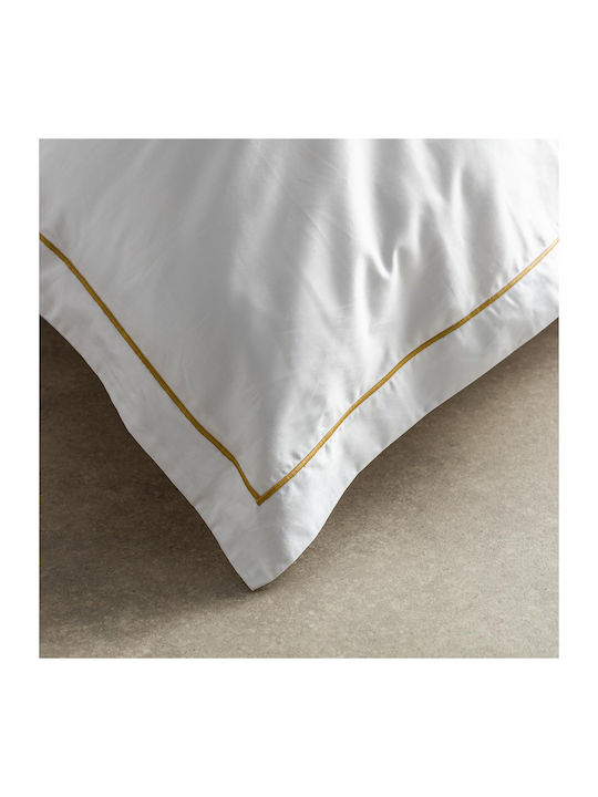 Vesta Home Duvet Cover Cotton Satin Single 170x240 Hero Gold