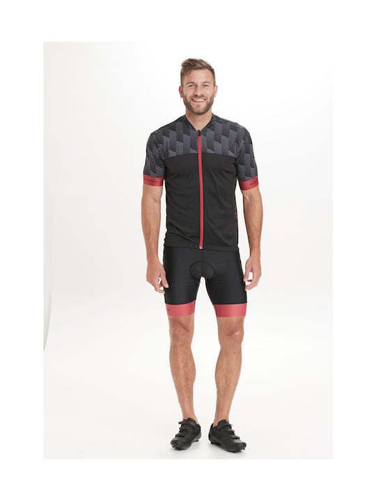 Endurance Ανδρική Κοντομάνικη Μπλούζα Mountain / Road Bike Μαύρη Endurance Ανδρική Κοντομάνικη Μπλούζα Mountain / Road Bike Μαύρη