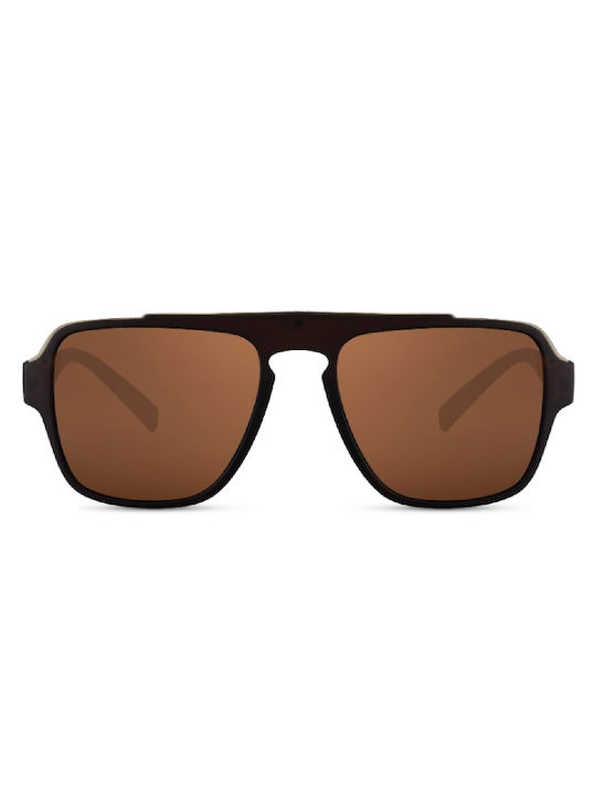 Solo-Solis Sonnenbrillen mit Braun Rahmen und Braun Linse NDL2950