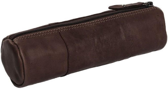 The Chesterfield Brand Federmäppchen Zylinderförmig Braun