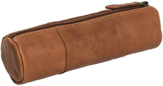 The Chesterfield Brand Pencil Case Barrel Brown