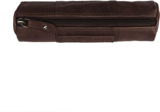 The Chesterfield Brand Federmäppchen Zylinderförmig Braun