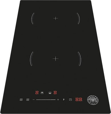 Bertazzoni P30 2I 23NV Domino Autonomous Cooktop with Induction Burners 30x52cm