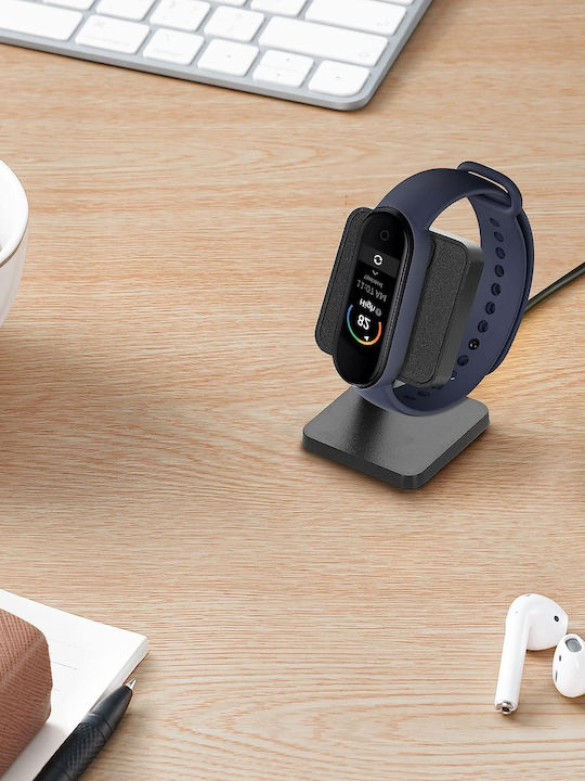 KWmobile Καλώδιο Φόρτισης USB Μαύρο (Smart Band 7 Pro)