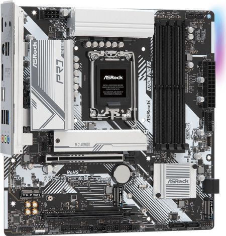 ASRock B760M Pro RS Motherboard Micro ATX με Intel 1700 Socket 90-MXBLH0-A0UAYZ