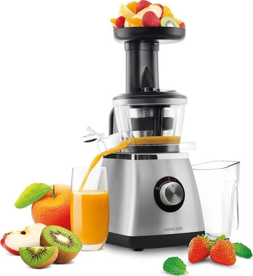 Sencor SSJ4041BK Slow Press Juicer 400W Inox Silver