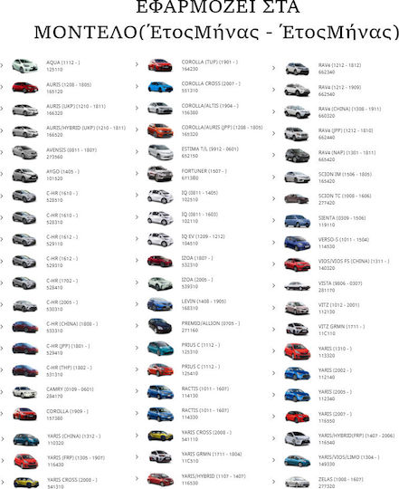 Toyota Λάμπες H2 Αλογόνου 2τμχ