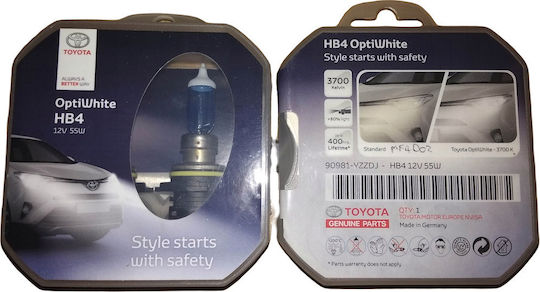 Toyota Lamps Car HB4-9006 Halogen 2pcs