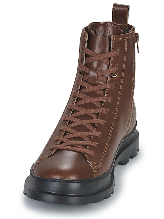 Brutus Leather Brown Men's Boots Anatomical